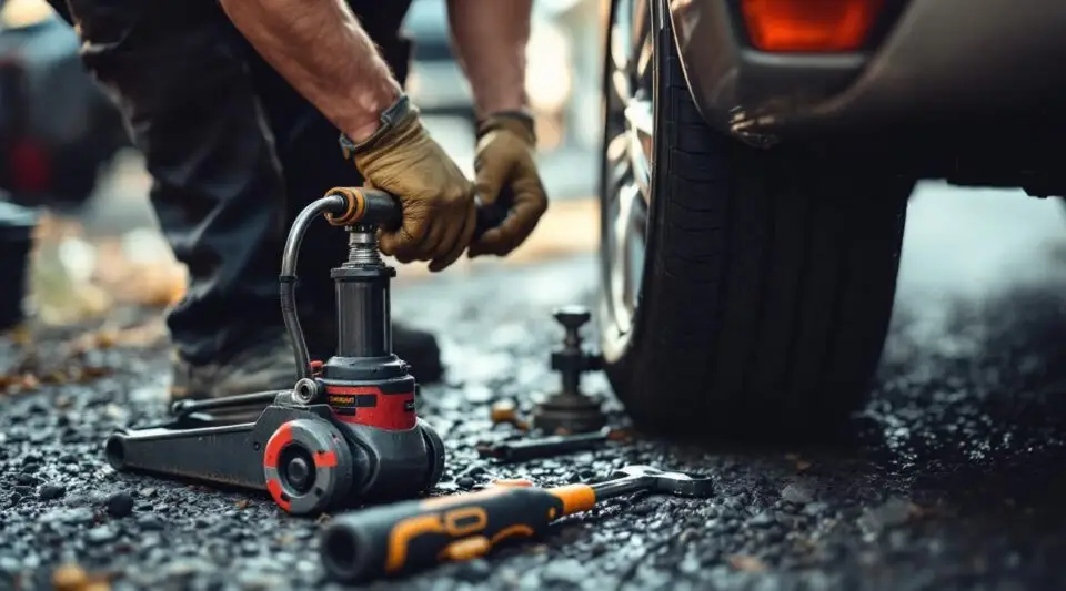 Flat Tire Change Service Roxbury